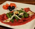 Beef carpaccio,