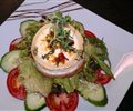 Warm goat's cheese salad,