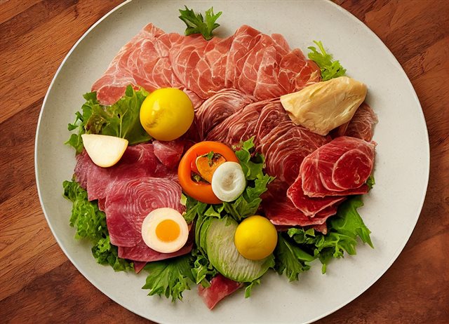 Assiette jambon de pays 